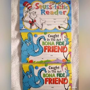 DR. SUESS Recognition Awards - Classroom Pack
